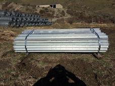 New Zealand Fencing Solutions - G008E Heavy Duty Cattle Yard Gate 2.7m 